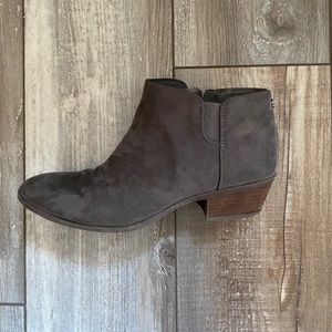 Grey/Brown Booties